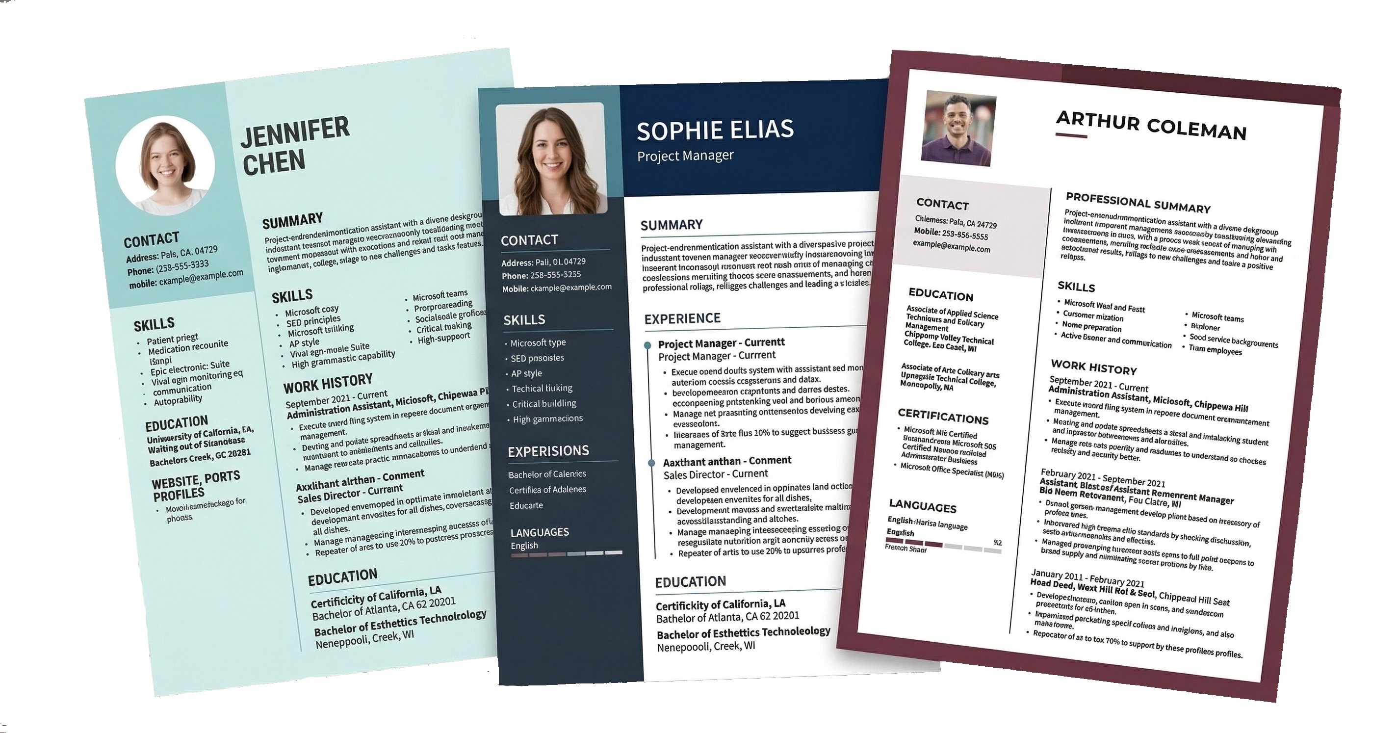 CV oluşturma ekranı